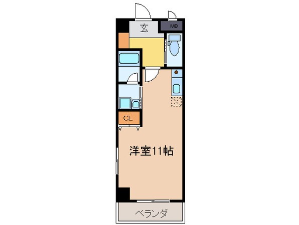 セントラルスクエア岩倉の物件間取画像